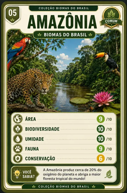 Biomas do Brasil — exemplo visual 1