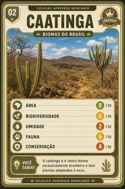 Biomas do Brasil — exemplo visual 3