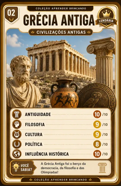 Civilizações Antigas — exemplo visual 2