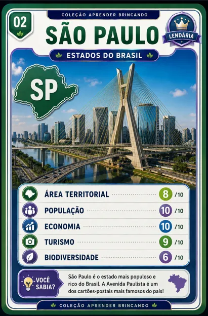 Estados do Brasil — exemplo visual 1