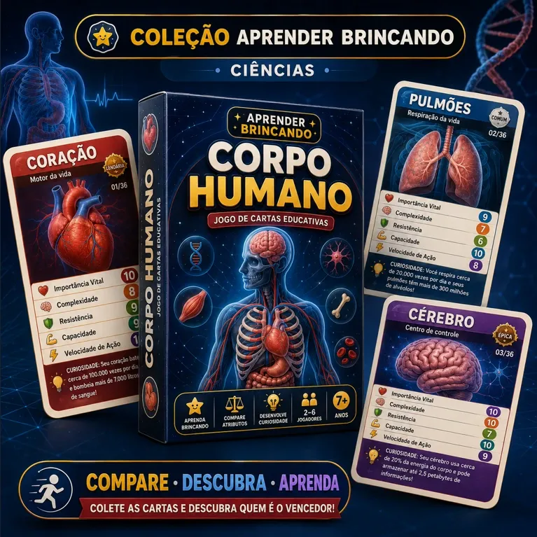 Jogo educativo Corpo Humano