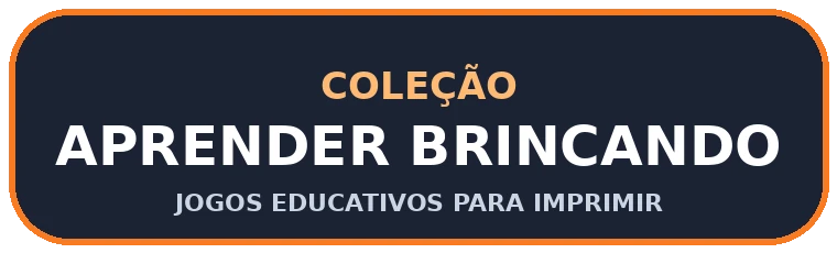 Coleção Aprender Brincando